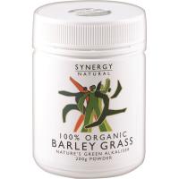 Synergy Natural 100% Organic Barley Grass Powder 200g